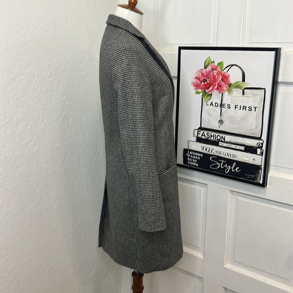 All Saints Leni Puppytooth Coat Size 4US - Picture 4 of 12